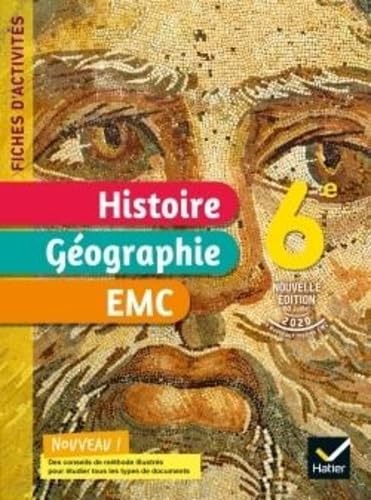 Fiches d'activités Histoire-Géographie-EMC 6e - Ed. 2021 - Cahier élève 9782401077515