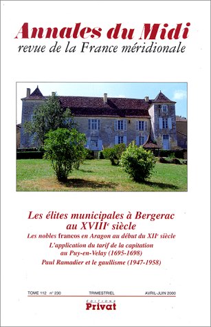 Les annales du Midi, numéro 230 9782708970373