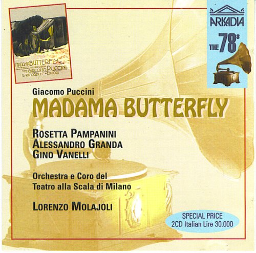 Puccini Madama Butterfly Lorenze Molajoli 0074646783528