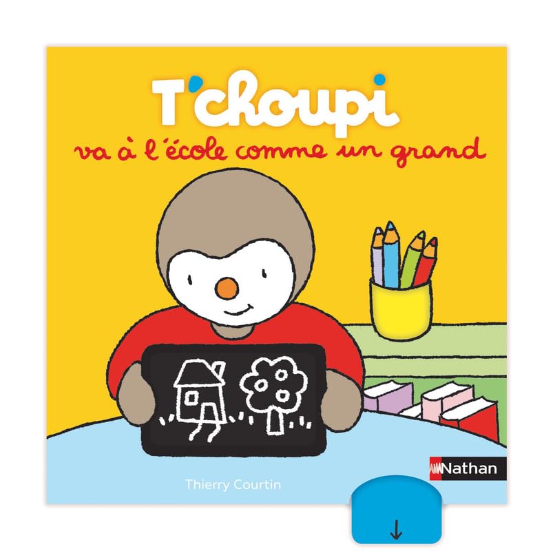 T'choupi va à l'école comme un grand - Histoire animée - Dès 2 ans 9782092491652