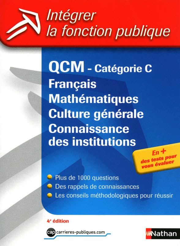QCM FRANC/MATH/CG/CONN INST N5 9782091609041