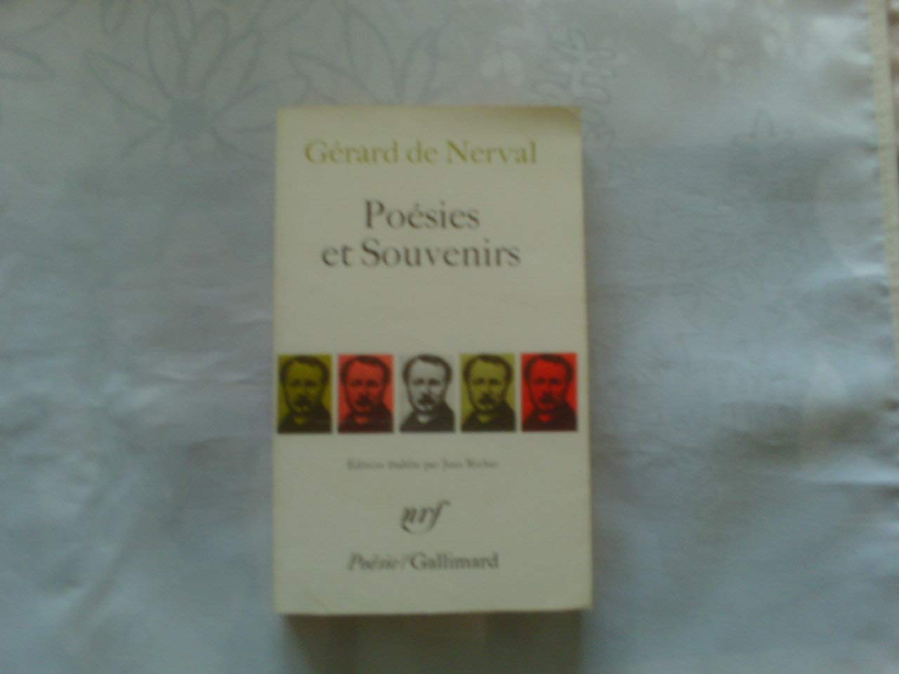 POESIES ET SOUVENIRS 9782070321278
