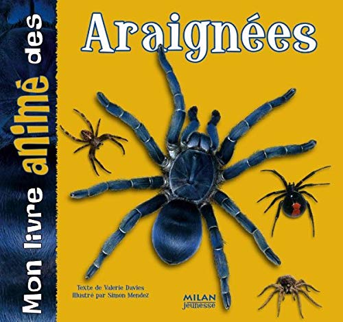 Mon livre animé des araignées 9782745921208