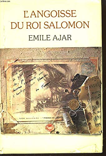 L'angoisse du Roi Salomon.
