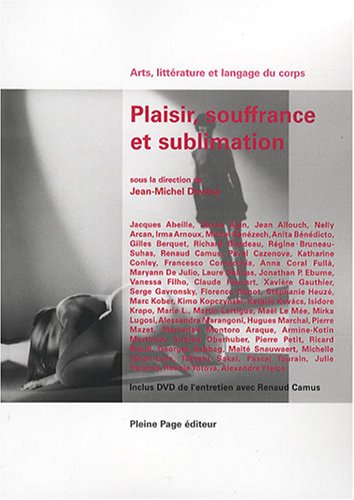 Plaisir, souffrance et sublimation (1DVD) 9782913406735