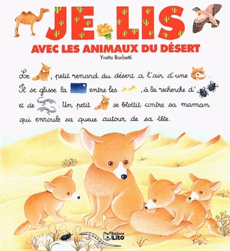 Je lis avec les animaux du désert 9782244424217