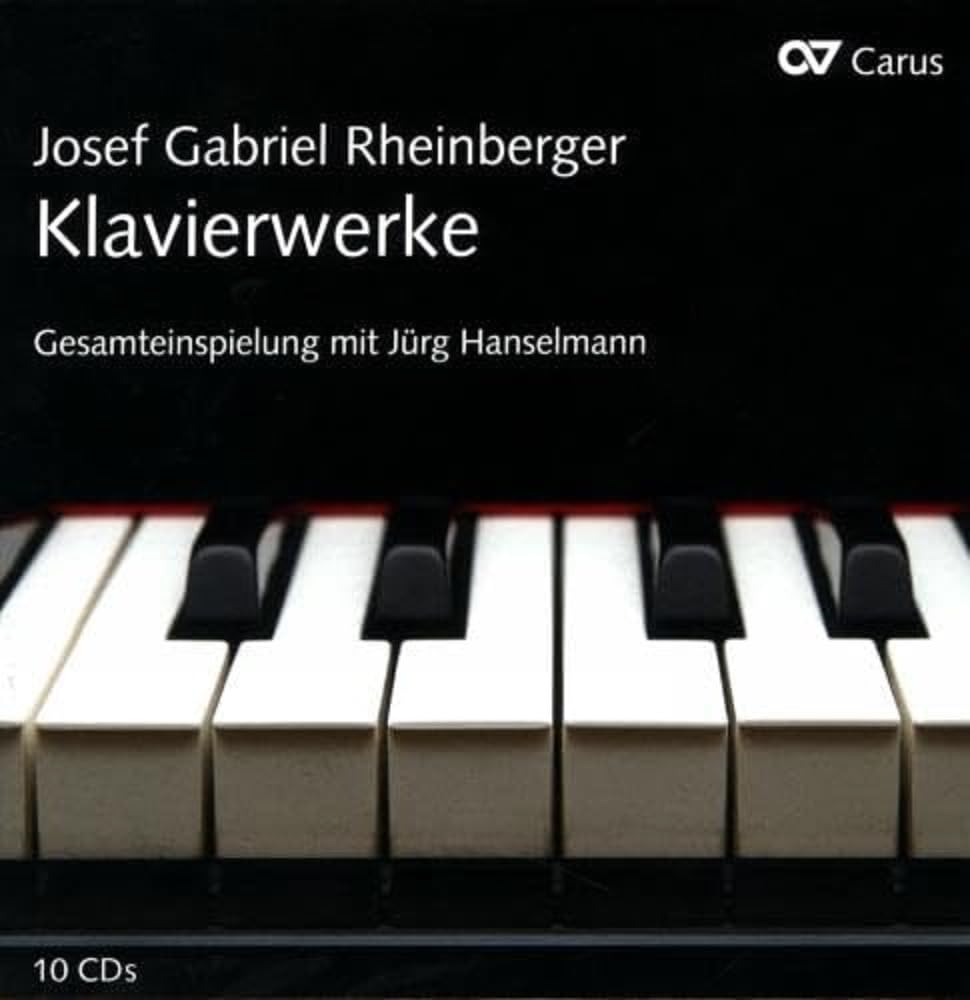Rheinberger : L'oeuvre pour piano. Hanselmann. 4009350833654