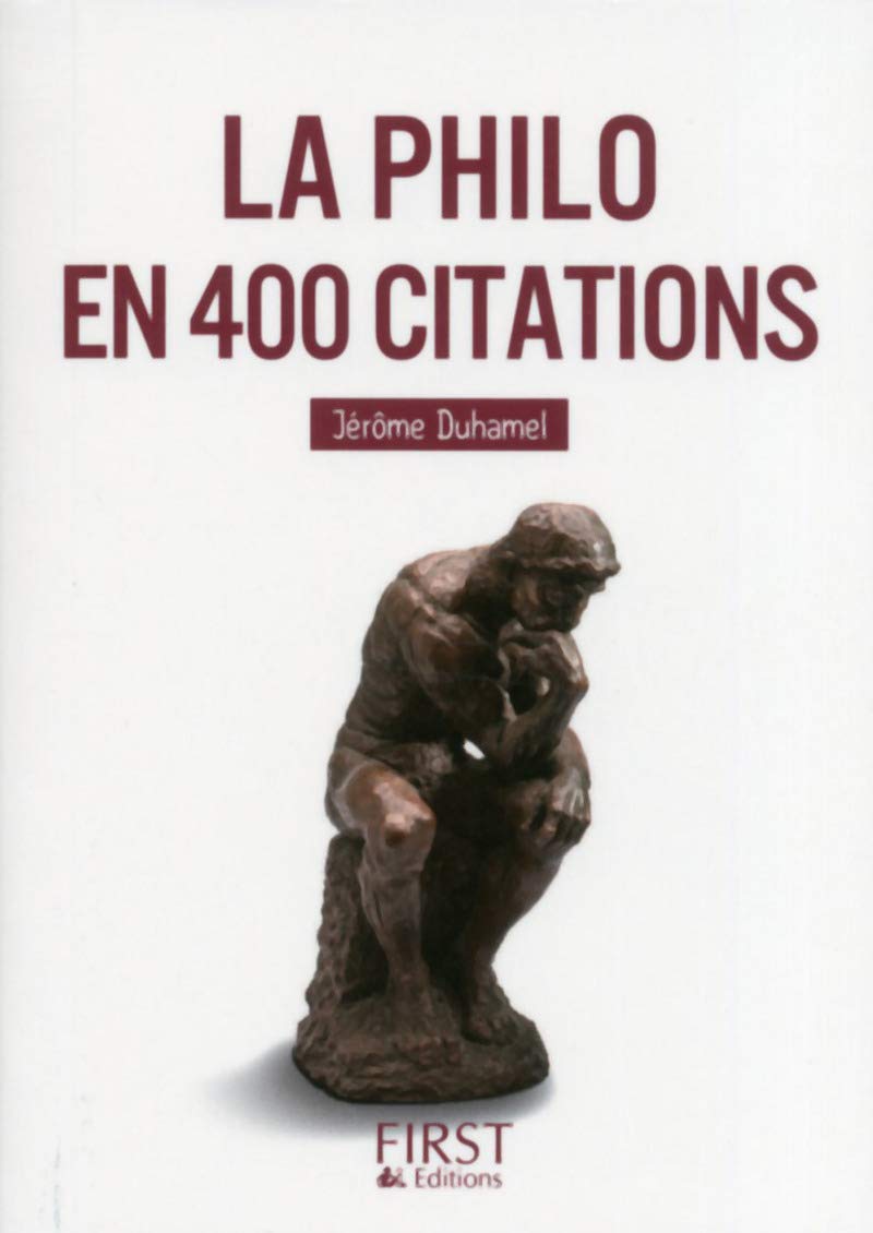 Petit livre de - La Philo en 400 citations 9782754060325