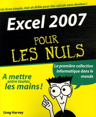 Excel 2007 pour les nuls 9782756800349