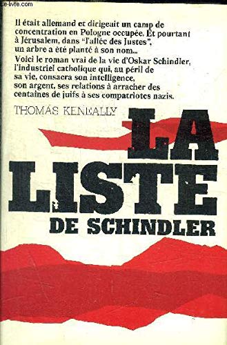 LA LISTE DE SCHINDLER