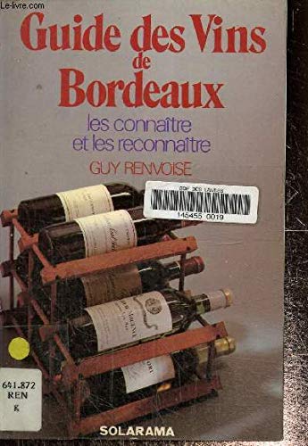 Guide des vins de bordeaux 9782263006623