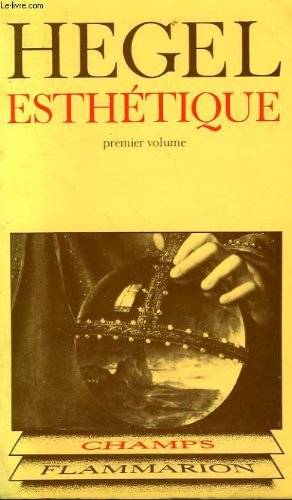Esthetique. premier volume. collection champ n° 67