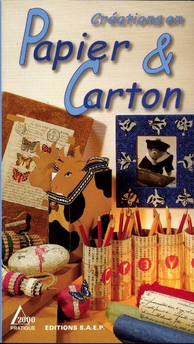 Créations en papier et carton 9782737231018