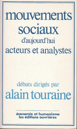 MOUVEMENTS SOCIAUX D'AUJOURD'HUI 9782708222748