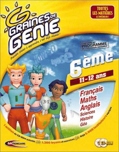 Graines de Génie : Pack Multimatières 6ème 5390102448578