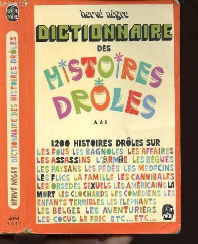 Dictionnaire Des Histoires Droles 9782253003793
