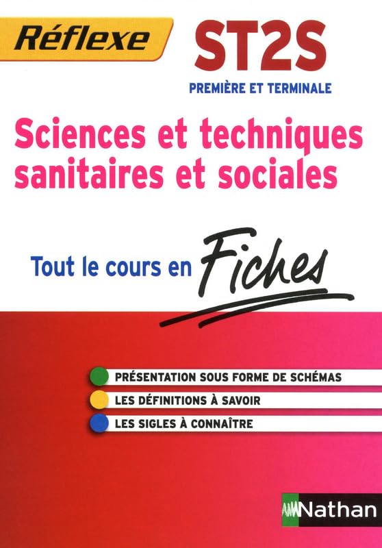 FICHES REFLEXE ST2S 1E/TERM ST 9782091617343