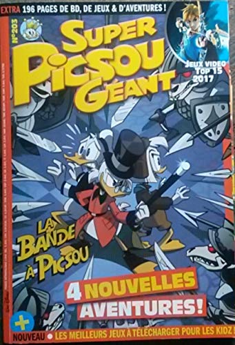 Super Picsou Géant n°203 4 nouvelles aventures!