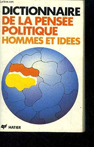 Dictionnaire de la pensée politique (Brémond) 9782218020070