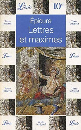 Lettres et maximes 9782290305386
