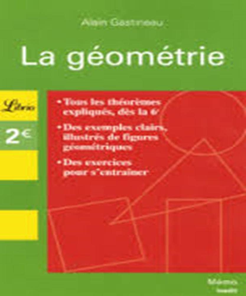La géométrie 9782290352120