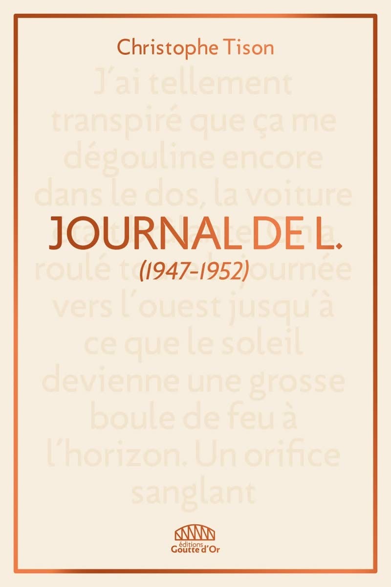 Journal de L.: (1947-1952) 9791096906161