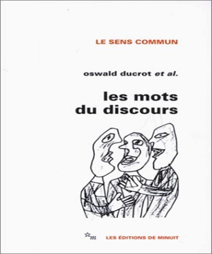 Les Mots du discours 9782707302946