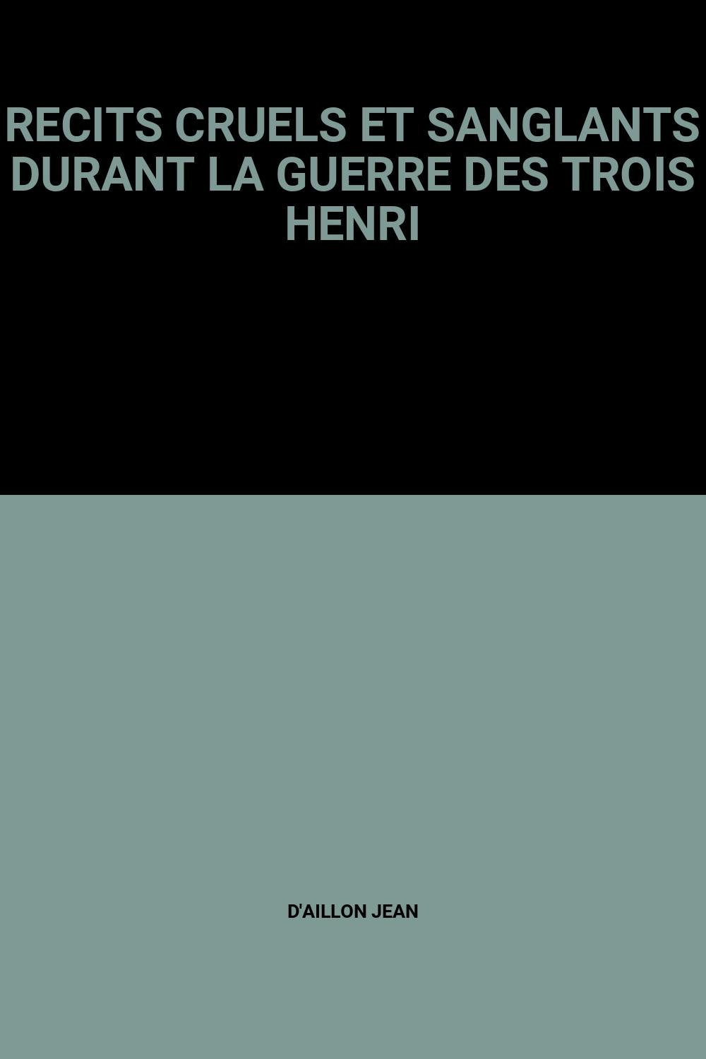 prime jl bol d'air recits cruels et sanglants 01/2013 9782277007678