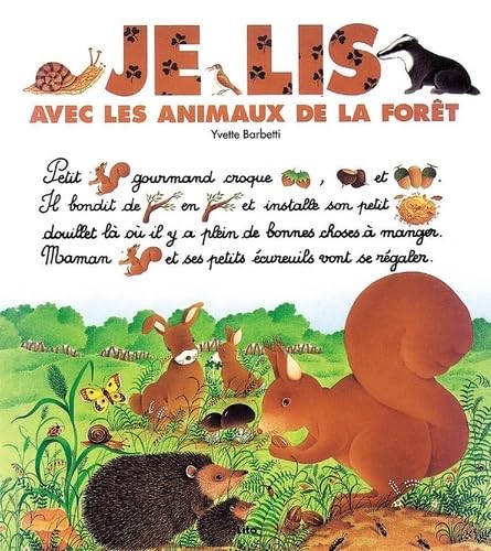 Je lis avec les animaux de la forêt 9782244424095