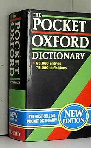 The Pocket Oxford Dictionary of Current English 9780198612568
