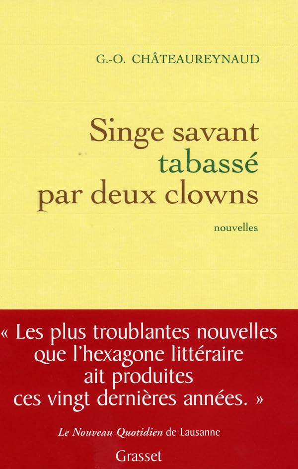 Singe savant tabassé par deux clowns 9782246682813