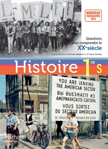 Histoire 1re S - Livre de l'élève format compact - édition 2013 9782011356031