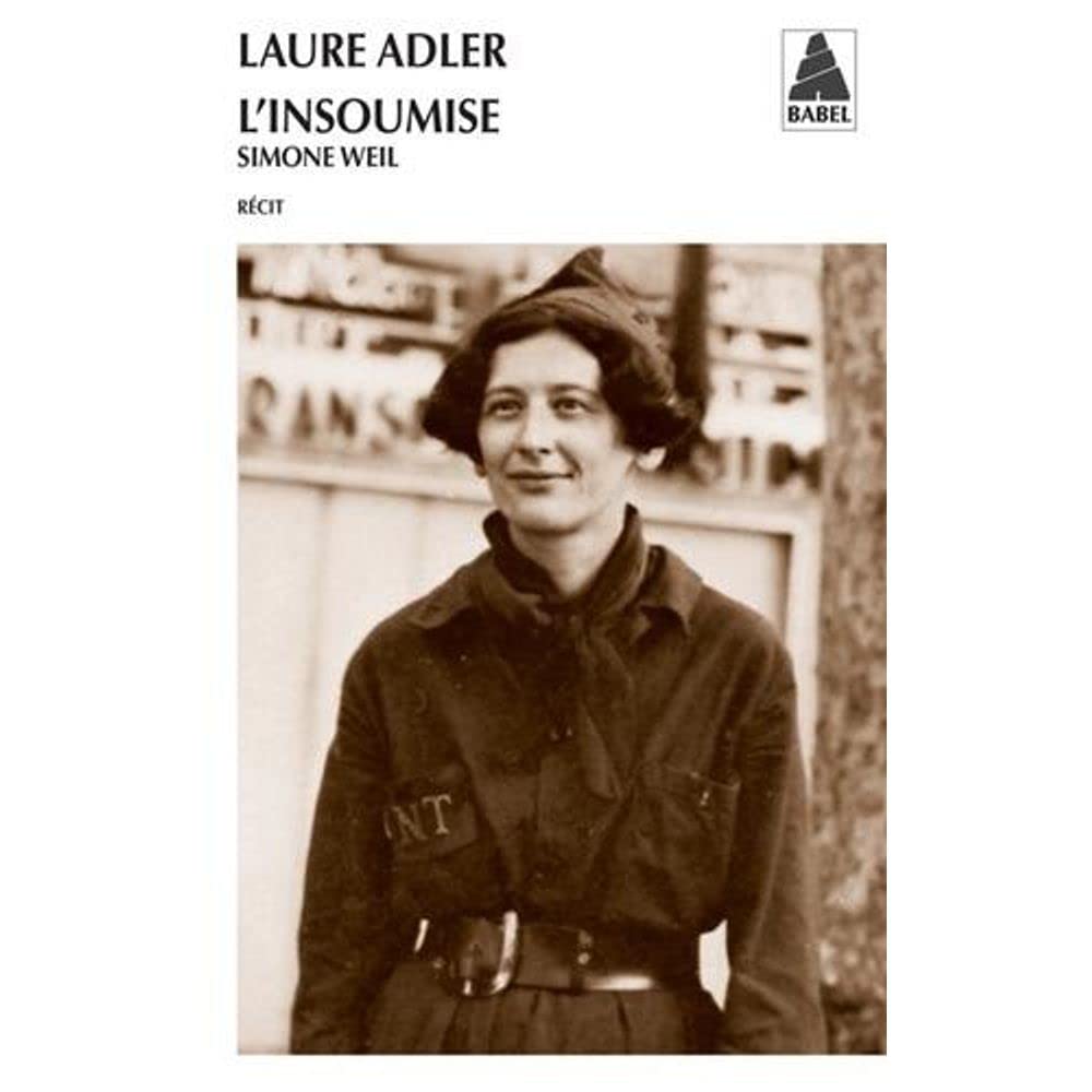 L'insoumise Simone Weil 9782330002695