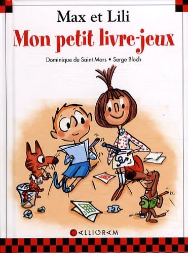 Max et Lili - Mon petit livre-jeux 9782884804110