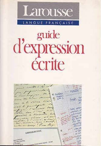 Guide d'expression écrite 9782037302197