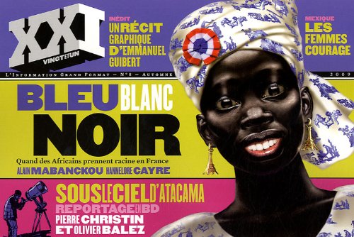 REVUE XXI N 08 BLEU, BLANC, NOIR 9782356380142