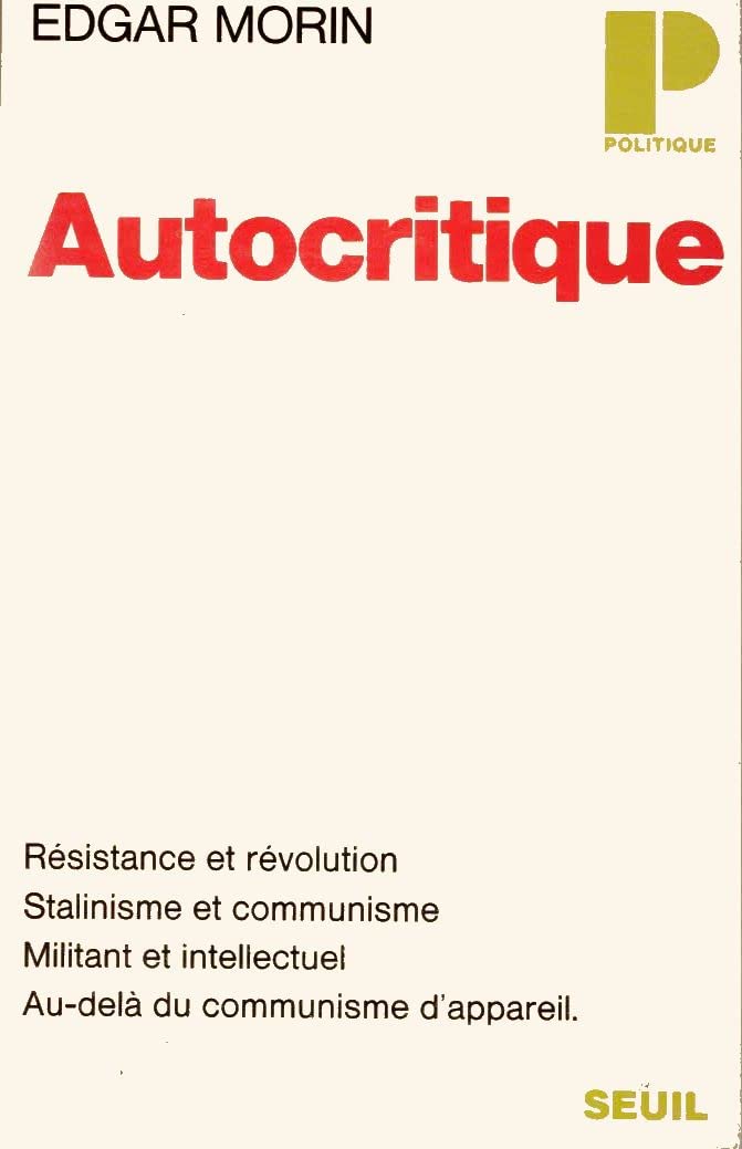 Autocritique (Collection Politique)