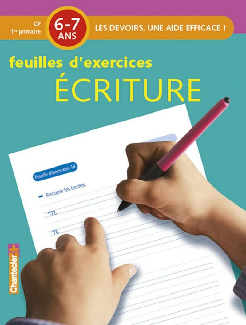DEVOIRS - FEUILLES D'EX. ECRITURE (6-7 A.) 9782803446643