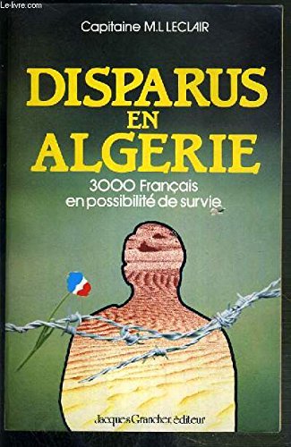 Disparus en Algérie 9782733901489
