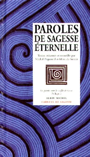 Paroles de sagesse éternelle 9782226102140