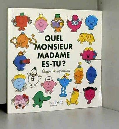 Quel Monsieur Madame es-tu? 9782013996617