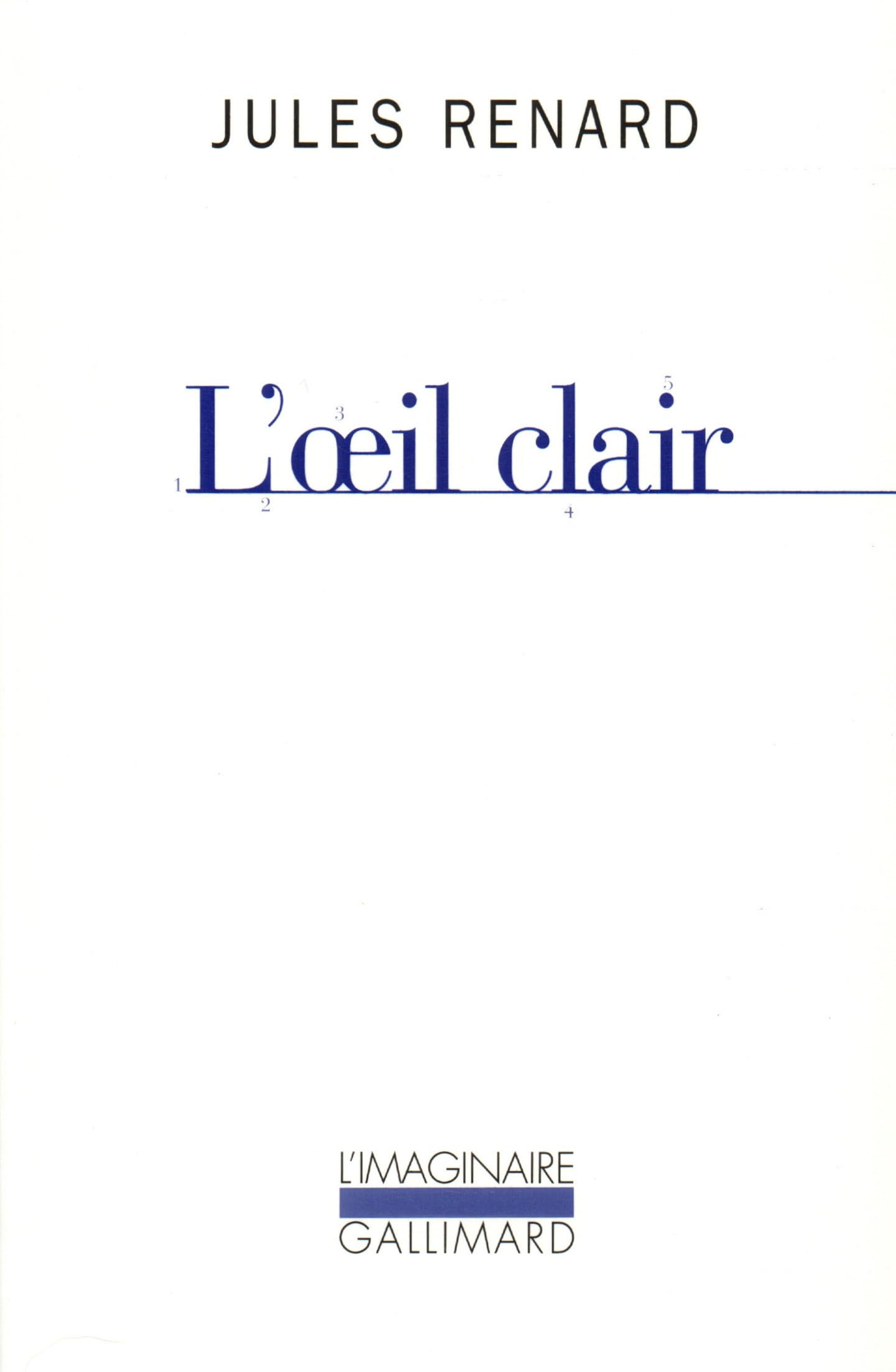 L'Œil clair 9782070753321