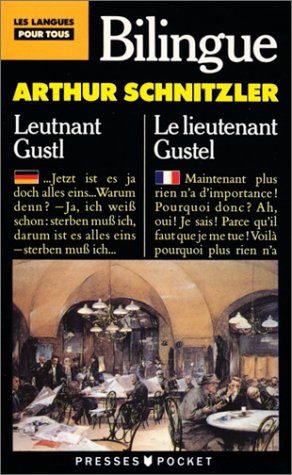 Leutnant Gustl / Le lieutenant Gustel (bilingue allemand - anglais) 9782266037303