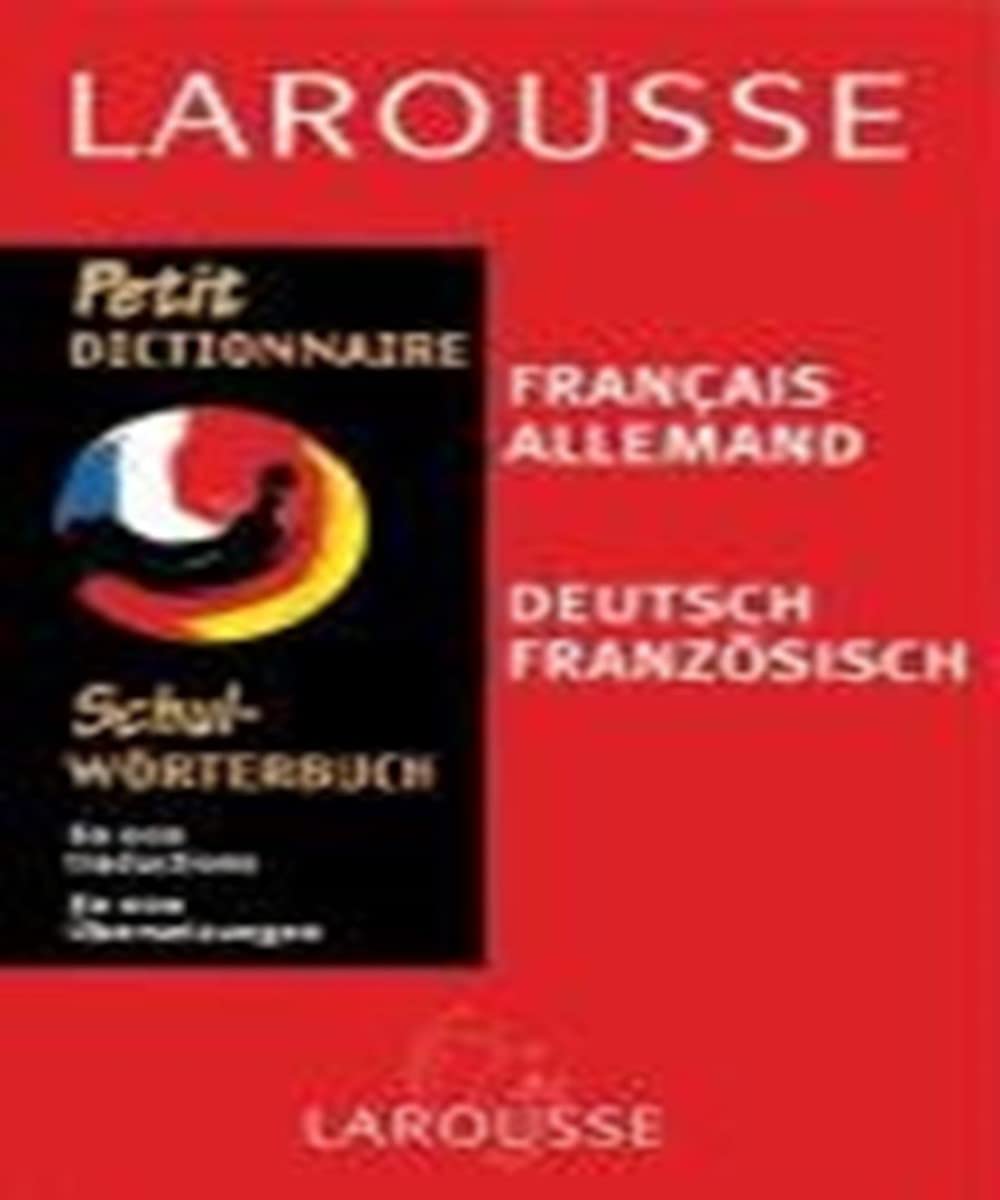 Petit Dictionnaire français/allemand 9782035402707