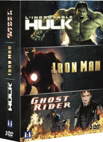 Marvel super heros: L'incroyable Hulk, Iron Man, Ghost Rider 3475001017710