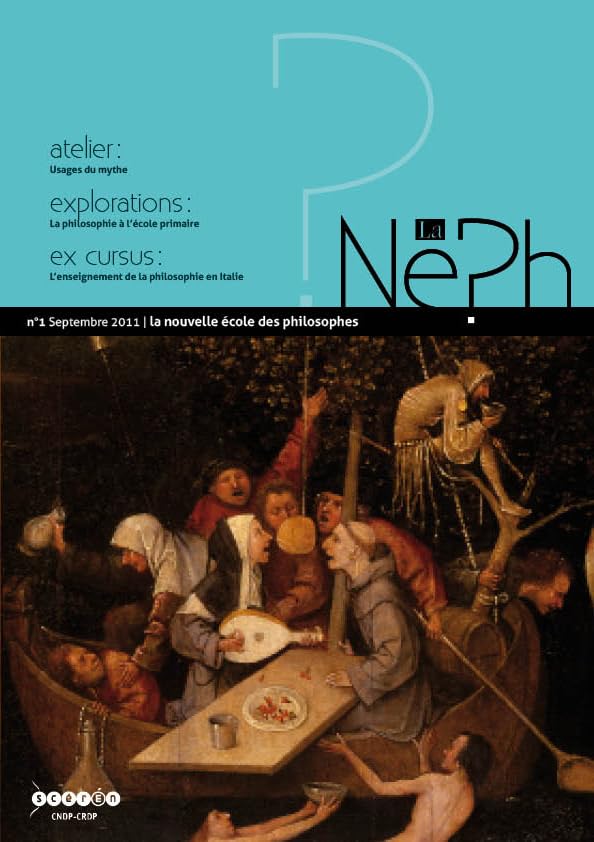 La nouvelle école des philosophes, N° 1, Septembre 2011 : 9782866235536