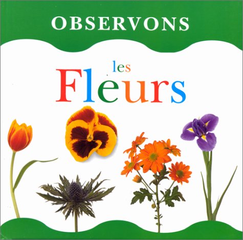 Observons les fleurs 9782841980451
