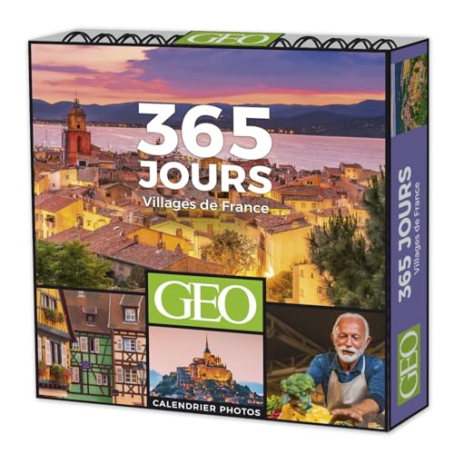 365 JOURS VILLAGES DE FRANCE REMARQUABLES - CALENDRIERS GÉO 9782809689570