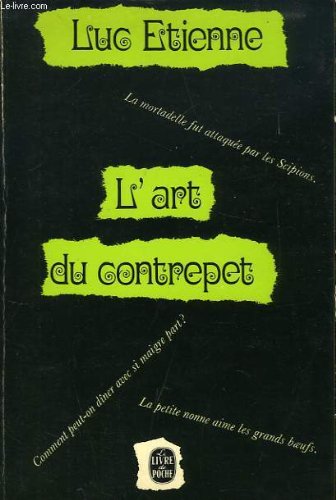 L'art du contrepet