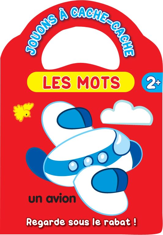 Les mots avion 2 an et plus jouons à cache-cache: regarde sous le rabat ! 9789460333828